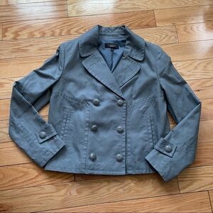 Talbots Lapel Structured Double Breasted Jacket